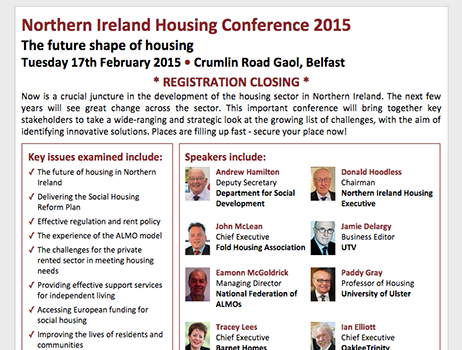 NI Housing conference email