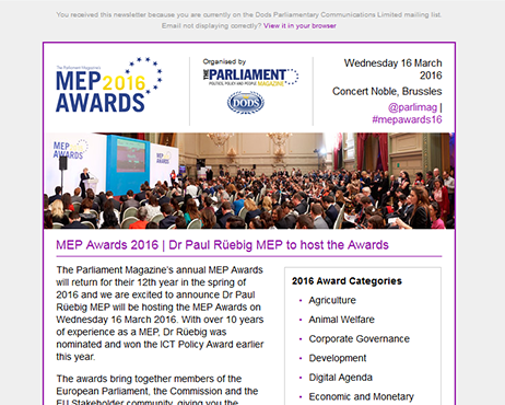 MEP Awards 2016 email
